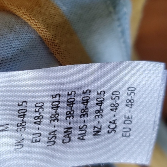 Offel yellow stripe man skate (boohoo man) SS tee size Medium 100%cotton - Picture 6 of 11